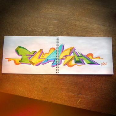 Graffiti Sketch - Photo by Flash
