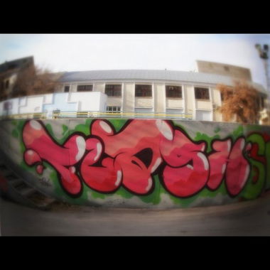 Graffiti Wall - Photo by Flash