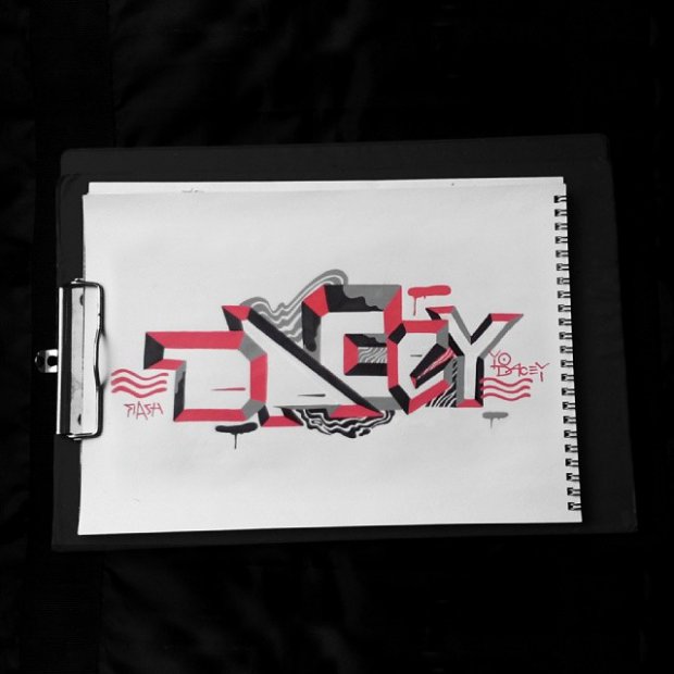 Graffiti Wall - Photo by Flash