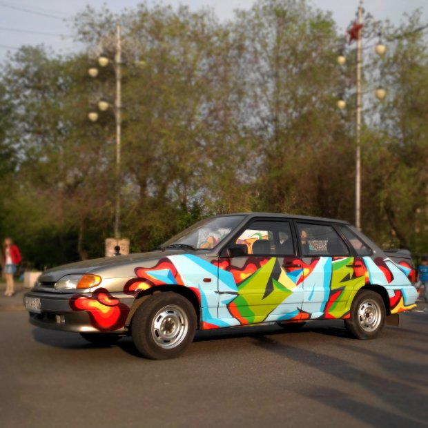 Graffiti Wall - Photo by Flash