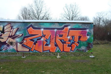 Graffiti Wall in Deutschland - Photo by Fleischpeitsche - ZORT, FR, MRB (2014)