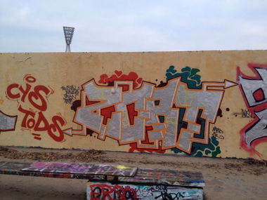 Graffiti Wall in Deutschland - Photo by Fleischpeitsche - ZORT, FR, MRB (2014)