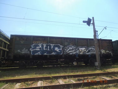 Graffiti Train - Photo by FlekNgle