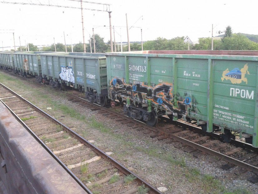 Graffiti Train - Photo by FlekNgle