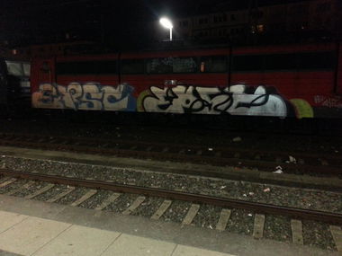 Graffiti Train in Mainz - Photo by FlowRain - EPSC (2013)