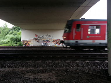 Graffiti Wall in Wiesbaden - Photo by FlowRain - MOS, Meeting, of (2013)