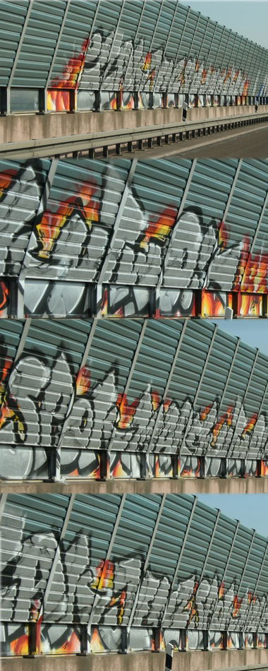 Graffiti Wall - Photo by FlowRain - isak, jenz, spok (2011)