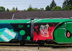 Graffiti Train - Photo by FlowRain - Astro, Obc, Obcs (2014)