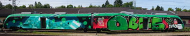 Graffiti Train - Photo by FlowRain - Astro, Obc, Obcs (2014)