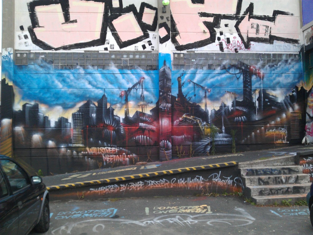 Graffiti Wall - Photo by FlowRain - RZM, RZM, Productions
