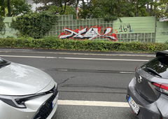 Graffiti Bombing in Wiesbaden - Photo by Flux55 (2025)