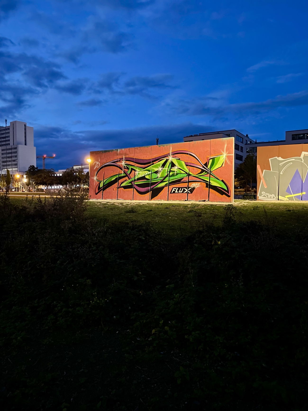 Graffiti Wall in Wiesbaden - Photo by Flux55 (2025)