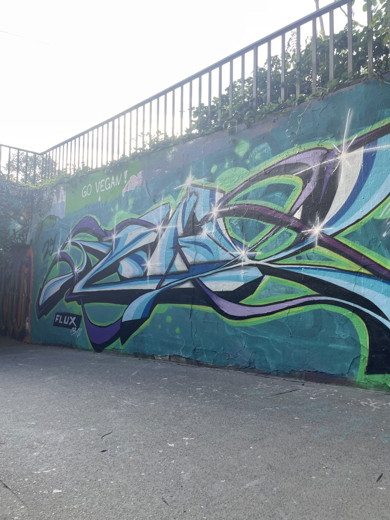 Graffiti Wall in Wiesbaden - Photo by Flux55 (2025)