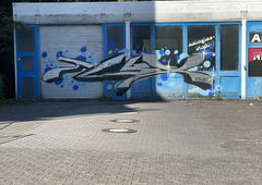 Graffiti Bombing in Wiesbaden - Photo by Flux55 (2025)