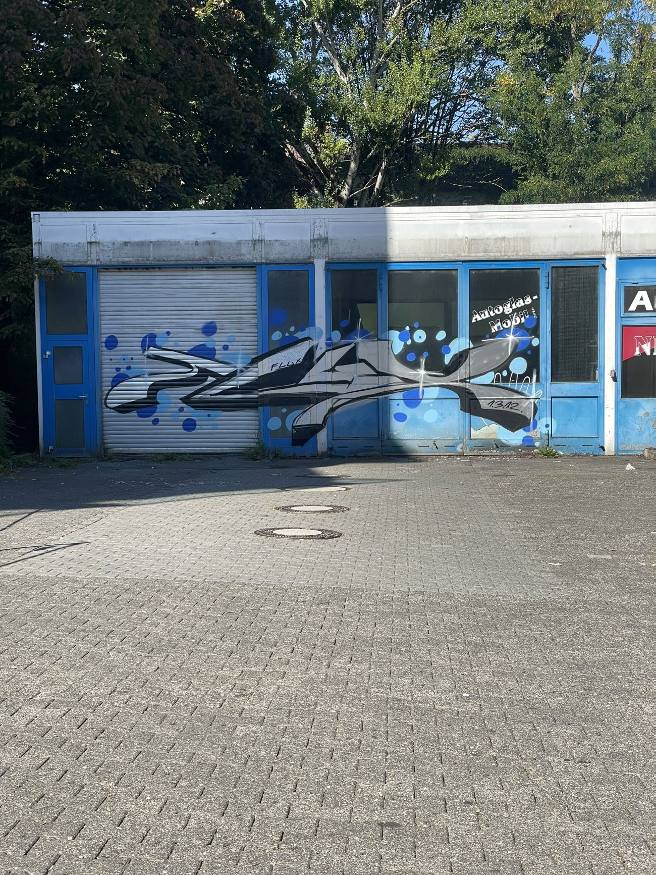 Graffiti Bombing in Wiesbaden - Photo by Flux55 (2025)