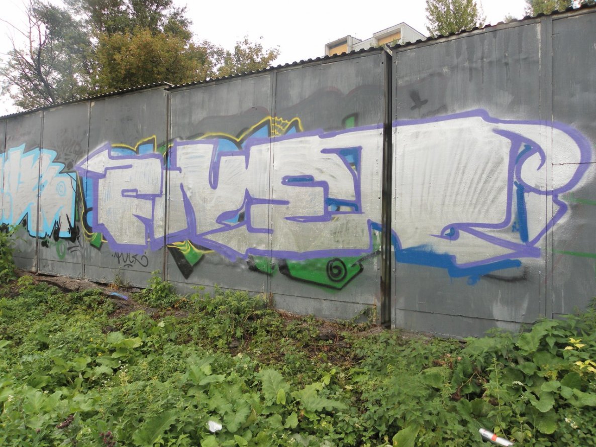 Graffiti Bombing - Photo by Flyet