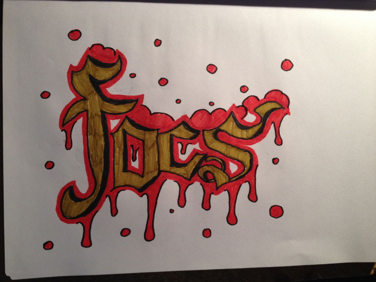 Graffiti Sketch - Photo by Focs