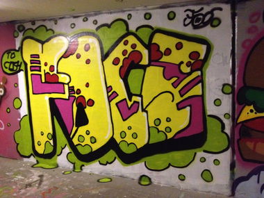 Graffiti Wall - Photo by Focs