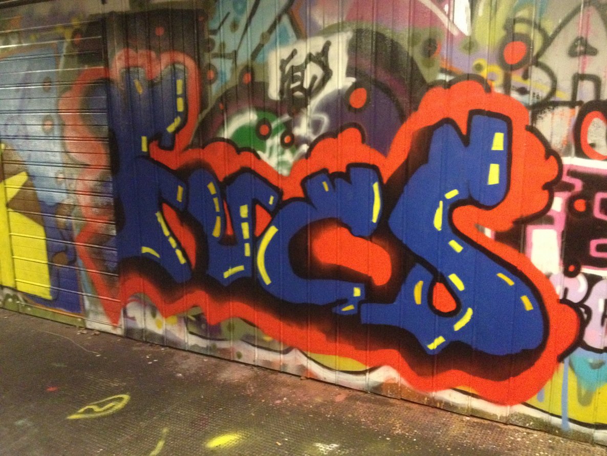 Graffiti Wall - Photo by Focs