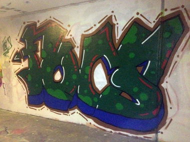 Graffiti Wall - Photo by Focs