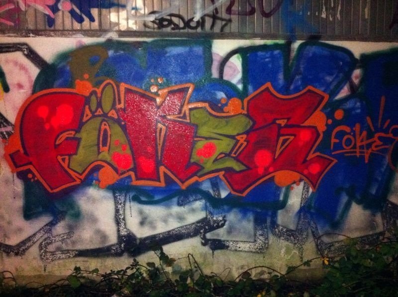 Graffiti Bombing - Photo by Foekes