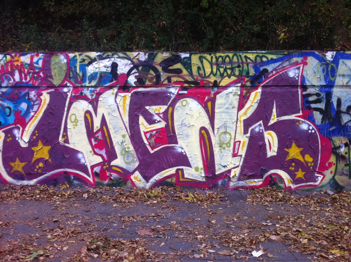 Graffiti Wall - Photo by Foekes