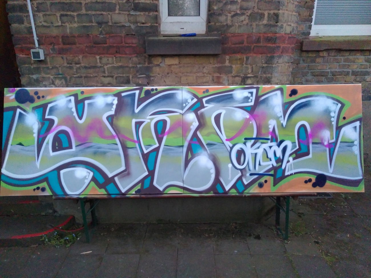 Graffiti Wall - Photo by Foekes