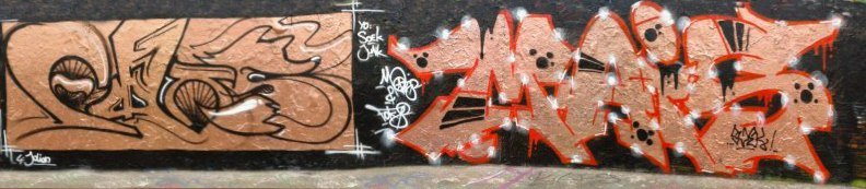 Graffiti Wall - Photo by Foks - Foks, Mais, Soek