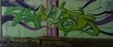 Graffiti Wall - Photo by Foks