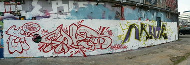 Graffiti Wall - Photo by Foks - foks, akute, olee