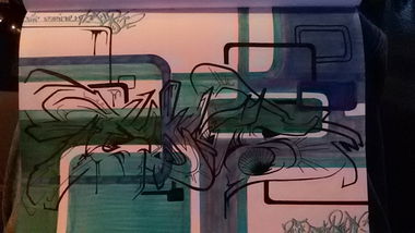 Graffiti Sketch - Photo by Foks