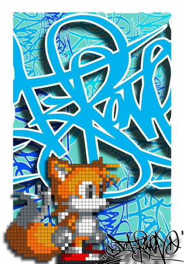 Graffiti Artwork - Photo by Foks