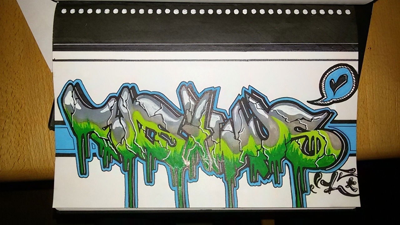 Graffiti Sketch - Photo by Foks