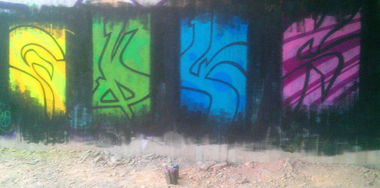 Graffiti Wall - Photo by Foks