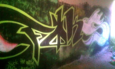 Graffiti Wall - Photo by Foks