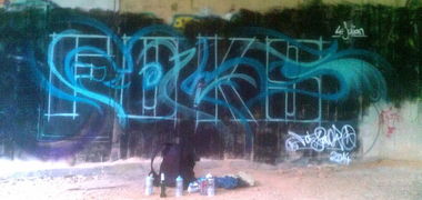 Graffiti Wall - Photo by Foks