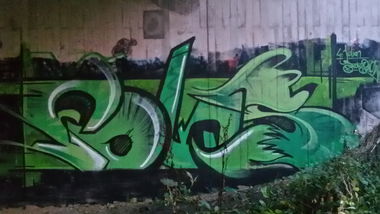 Graffiti Wall - Photo by Foks