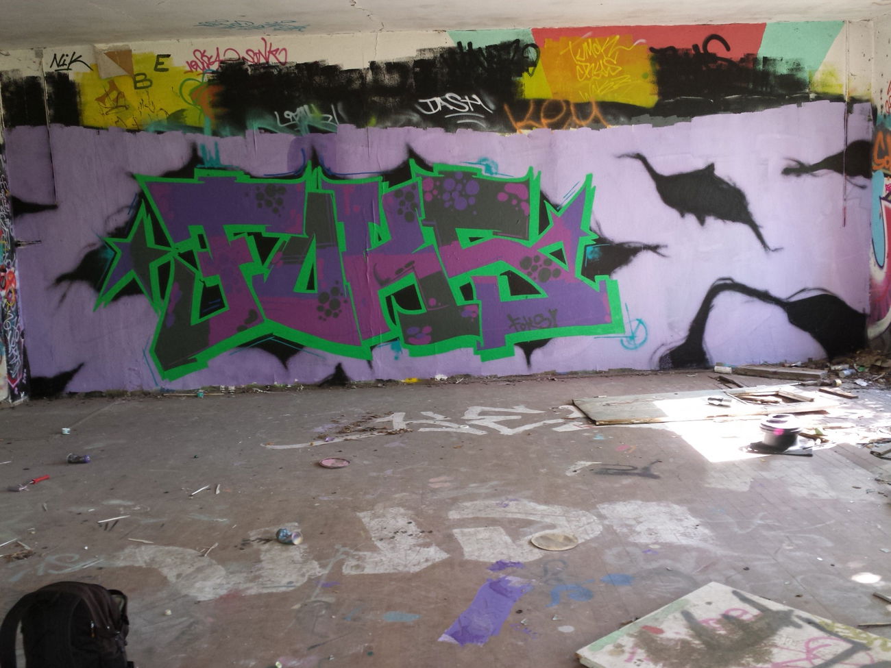 Graffiti Wall - Photo by FoksOnE91 (2015)