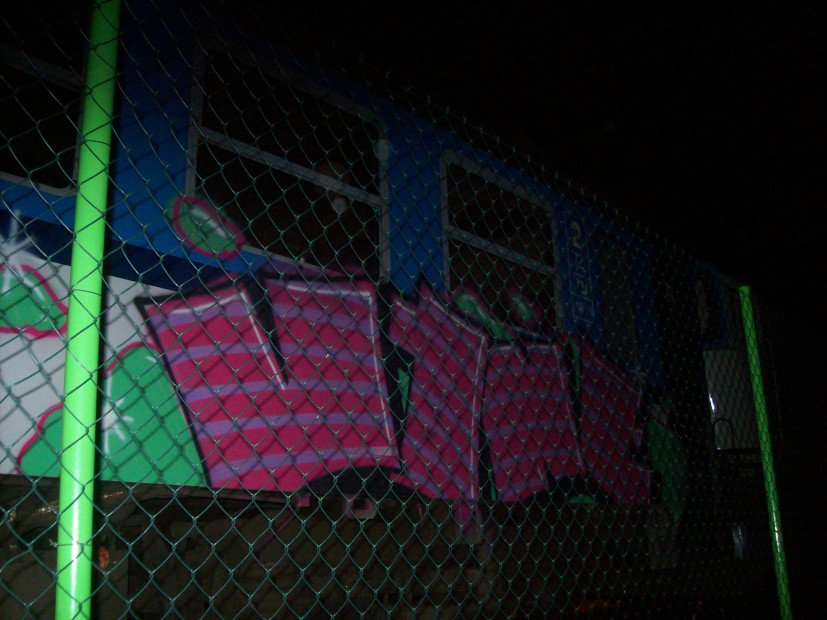 Graffiti Train - Photo by Fokumen - DFS/VYNE