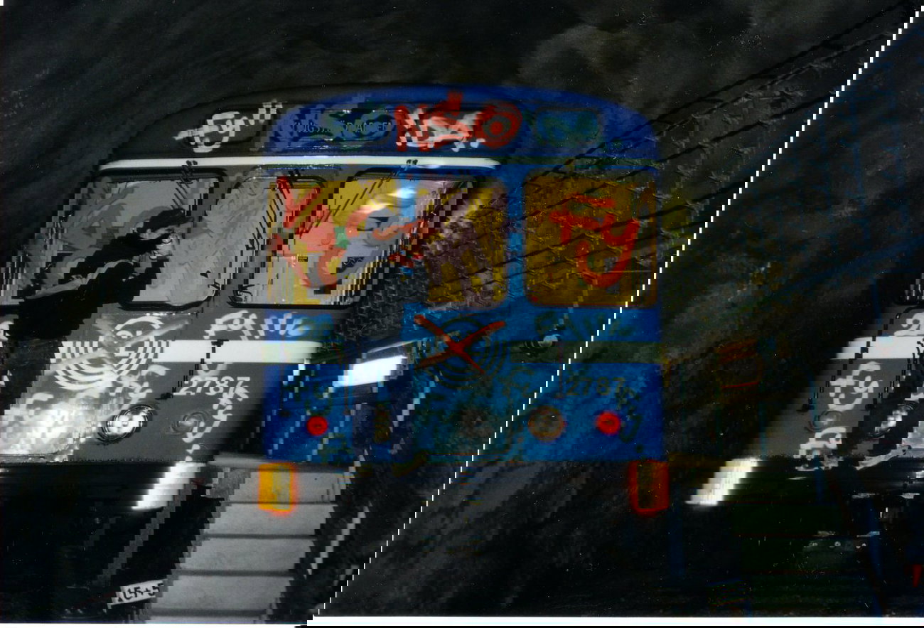 Graffiti Bombing - Photo by Fonzinated - SAD, PMSGANG (2000)