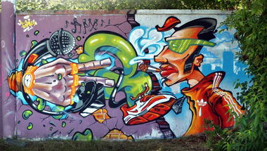 Graffiti Wall - Photo by Fork4 - fork, afx, ubs (2014)