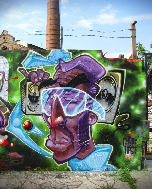 Graffiti Wall - Photo by Fork4 - fork, afx, ubs (2014)