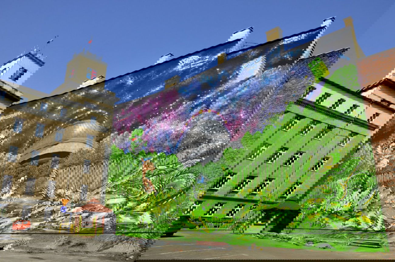 Graffiti Wall in Gmina Parz?Czew - Photo by Fork4 - sw307, fork4, aeros (2014)