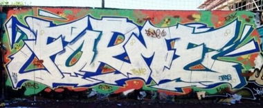 Graffiti Wall - Photo by Forme193 - Forme, Tods, Hy