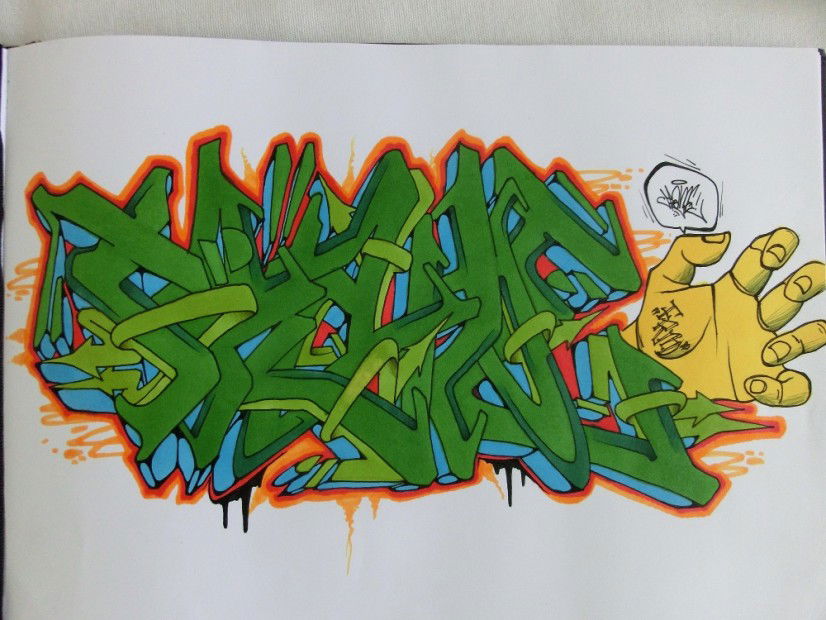 Graffiti Sketch in Bonn - Photo by Frame - Frame, Frm (2013)