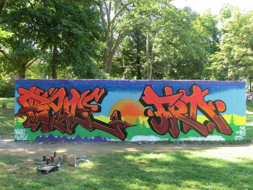 Graffiti Wall in Bonn - Photo by Frame - Frame, Frm (2013)