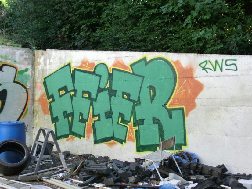 Graffiti Bombing in Bonn - Photo by Frame - Feier, RWS