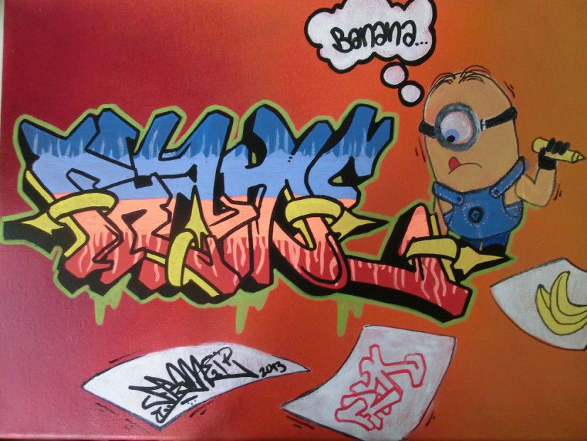 Graffiti Sketch in Bonn - Photo by Frame - Frame, Frm (2013)