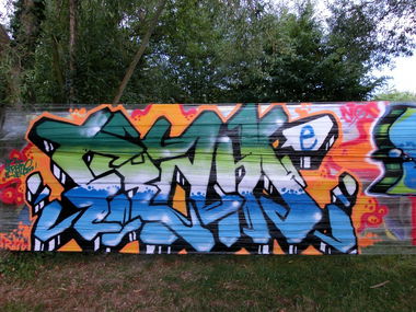 Graffiti Wall in Bonn - Photo by Frame - Frame, Frm (2013)