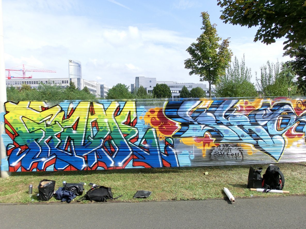 Graffiti Wall in Bonn - Photo by Frame - Frame, Sea, Frm (2013)